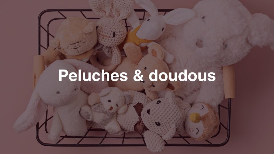 peluches et doudous